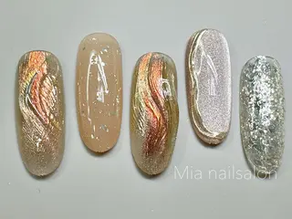 ネイル Mia ネイルサロンのネイルデザイン