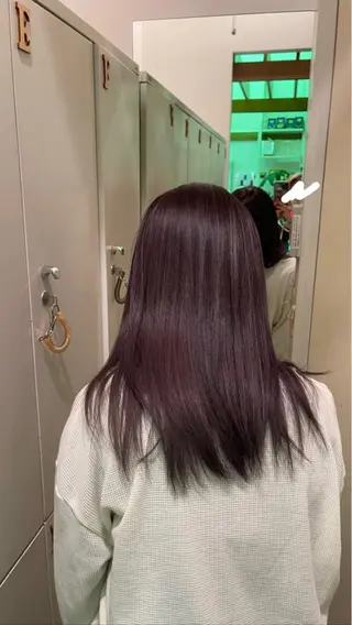 ロング カラー エクステ/ハイトーン /レイヤーカットのヘアスタイル