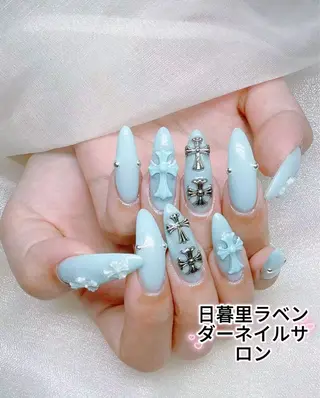 ネイル ラベンダー💖日暮里 ルル💖ネイルのネイルデザイン