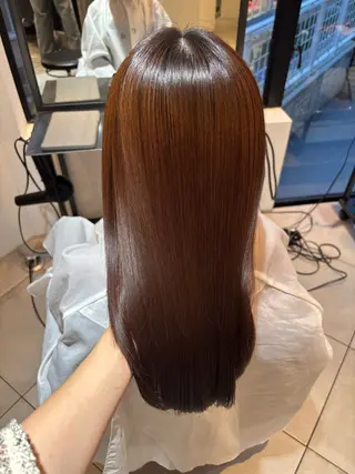 ロング rizu🤎/ ボブ /ブラウンカラーのヘアスタイル