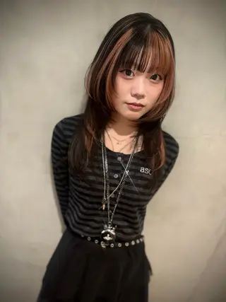 ロング カラー 優作 〜圧倒的信頼〜のヘアスタイル