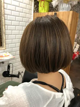 ショート カラー 橋本 敬介のヘアスタイル