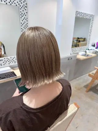 ミディアム カラー 髪質改善・ クロスパーマ◎倉澤のヘアスタイル