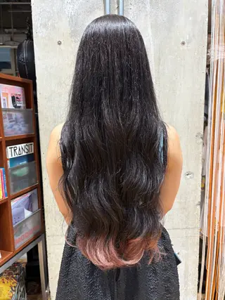 ロング カラー たけみ りさのヘアスタイル