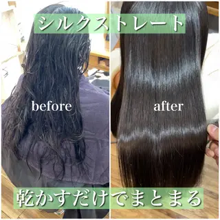 ロング 福岡口コミNo1🎀 コテ巻き風パーマ専門のヘアスタイル