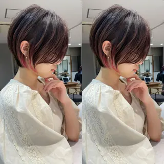 ショート Aster 店長 れおん✂️のヘアスタイル