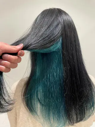 ロング カラー ハイトーン特化 川井優汰のヘアスタイル