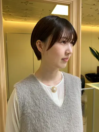 ショート 渡辺奎斗/ ボブ レイヤーカットのヘアスタイル