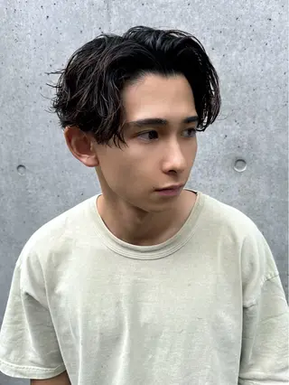 ショート パーマ メンズ 表参道　BEBE所属・💈メンズヘア💈 shogo💈のヘアスタイル