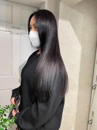 ロング カラー ナチュラル透明感🌱 小山美樹子のヘアスタイル