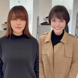 ショート ✨大人ショート特化 /カットモデル/銀座のヘアスタイル