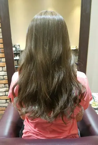 ロング カラー 辻 竜也　のヘアスタイル