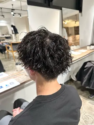 パーマ メンズ 骨格補正施術/メンズ 専門美容師/YUYAのヘアスタイル