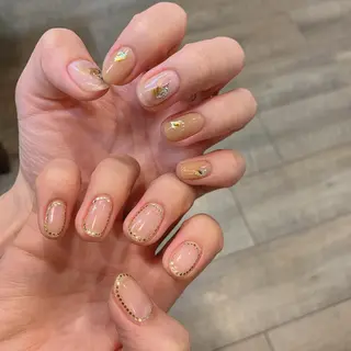 ネイル 新宿ニュアンスネイル makotoのネイルデザイン