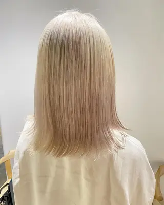 ミディアム カラー stylist トモヤのヘアスタイル