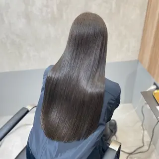 ロング カラー パーマ ioe三宮🍀 よしかわ かなみのヘアスタイル