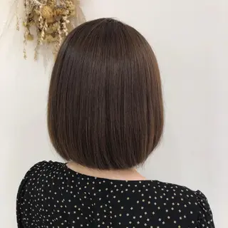 ミディアム カラー 【髪質改善】 梅田　聡のヘアスタイル