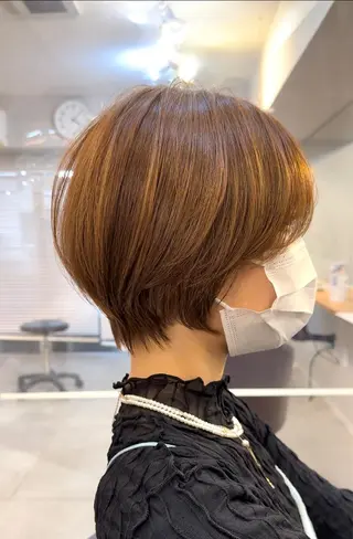 ショート カラー 🍃ショートヘア🍃 北林春樹のヘアスタイル