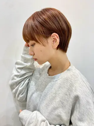 ショート カラー 🍀本格ヘッドスパ 👑髪質改善🍀英司のヘアスタイル