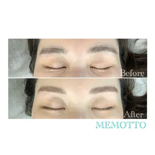 アイブロウ MEMOTTO CHIHIROのマツエク・マツパデザイン