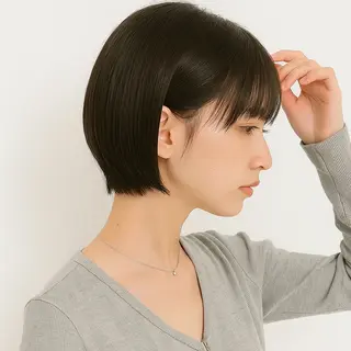 ショート カラー パーマ Gain KAKKY 名古屋/池下駅3分のヘアスタイル