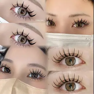 マツエク・マツパ limo/ulu Misaki 🌺のマツエク・マツパデザイン