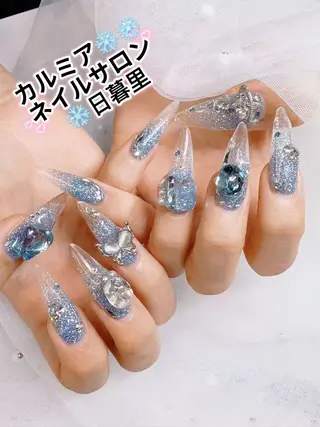 ネイル ラベンダー💖日暮里 ルル💖ネイルのネイルデザイン