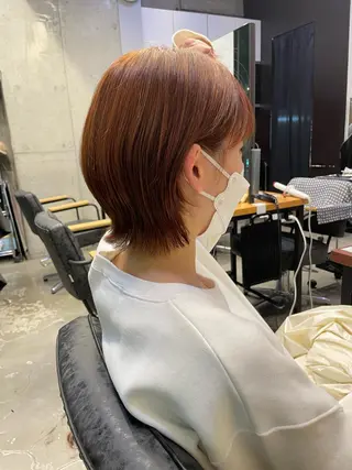ショート 西大島美容師 渡部仁太のヘアスタイル