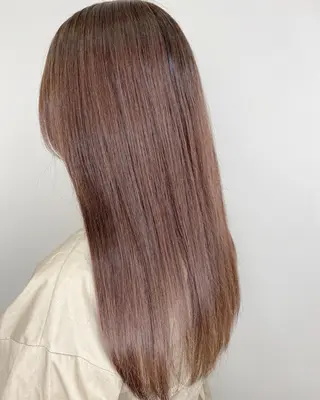 セミロング カラー 【透明感、艶髪】西村 有司のヘアスタイル