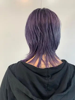 ミディアム 高橋 亜紀のヘアスタイル