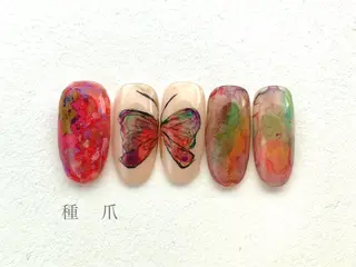 ネイル 種爪 たねつめのネイルデザイン