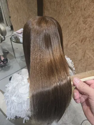 セミロング 尾澤 尚希のヘアスタイル