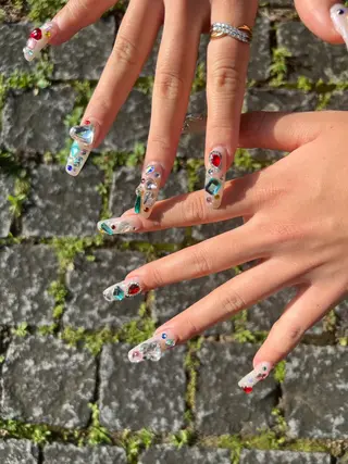 ネイル zir  nail 🕊️💗RIOのネイルデザイン