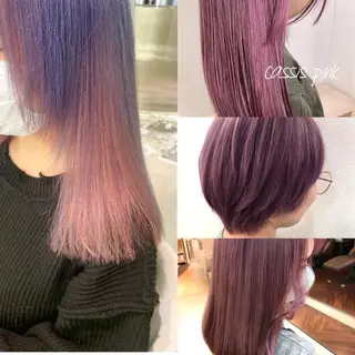 カラー 💝ブリーチ ショート/れい💝のヘアスタイル