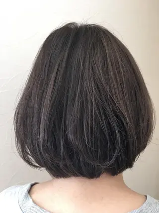 ショート カラー パーマ ヘアアレンジ IVY villa Suzu.のヘアスタイル