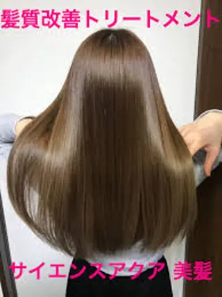 ロング カラー やまこし 美裕樹のヘアスタイル