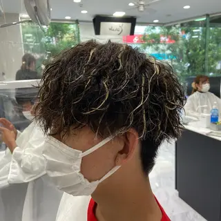 メンズ Luce 杉本のヘアスタイル
