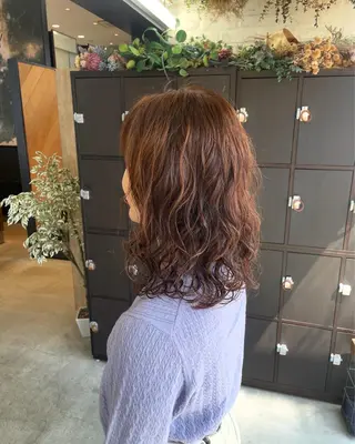 ミディアム テラダ ユウシン西金沢のヘアスタイル