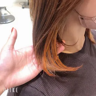 ミディアム カラー INOUE SERINAのヘアスタイル