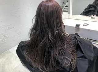 ロング カラー 荒川 ひなの 新川崎のヘアスタイル