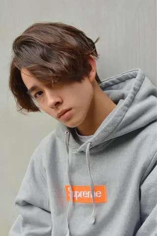 ショート パーマ メンズ 溝口 恭章のヘアスタイル