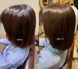 ショート カラー 髪質改善パーマ🫧 Natsumiのヘアスタイル