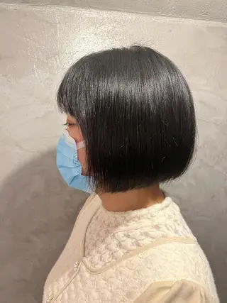 ショート 透明感カラー/ ブリーチ無し/RYOのヘアスタイル