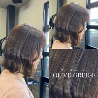 ミディアム カラー 韓国風・透明感カラー 💫ami💫のヘアスタイル