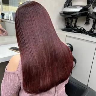 セミロング 💖札幌カラー 指名No.1💖玲奈のヘアスタイル