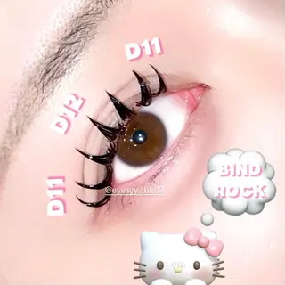 マツエク・マツパ ICY❁⃘eye aikaのマツエク・マツパデザイン