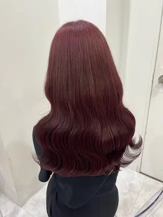 ロング カラー ダメージレスハイ トーン💖kanonのヘアスタイル