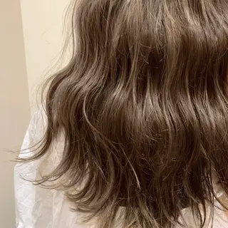 セミロング カラー 髪質改善×縮毛矯正 特化サロン/森脇のヘアスタイル