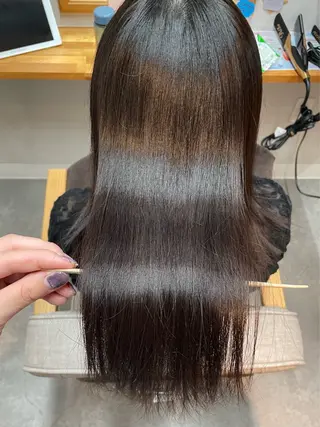 ミディアム カラー ponte モモのヘアスタイル