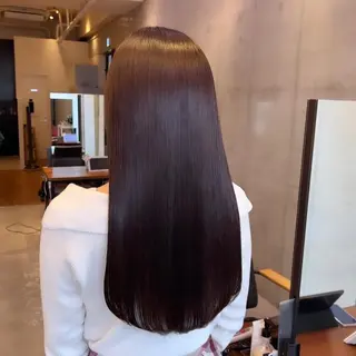 セミロング カラー ✨縮毛矯正/髪質改善 錦糸町/松坂拓馬のヘアスタイル